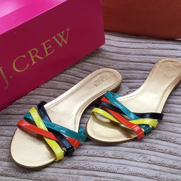 J.Crew Lucia Flat Sandals - Picture 2 of 4